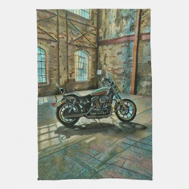 Paño De Cocina motorcyclists gifts (Vertical)