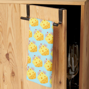 Paño De Cocina Mouses Y Queso