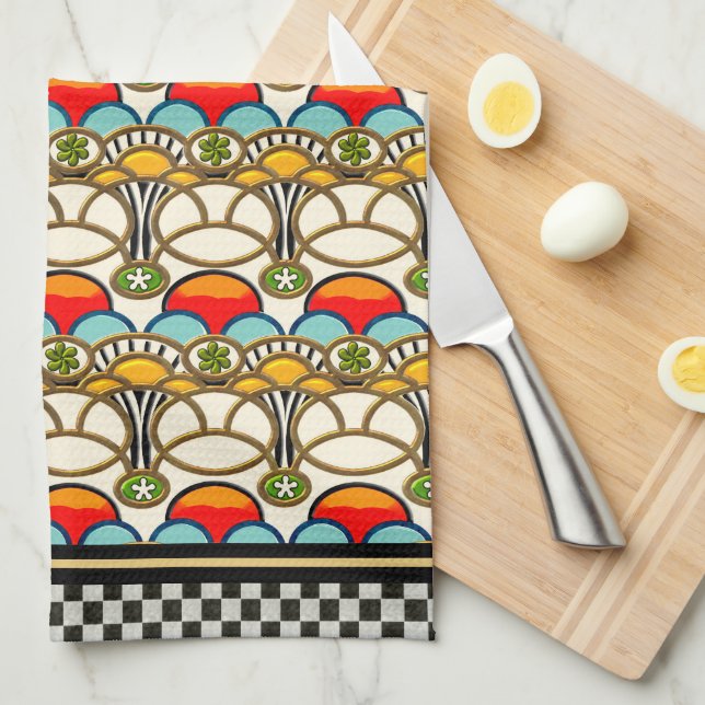 Paño De Cocina Mucha y acantilado (toalla de té) (Doblado Cuarto)