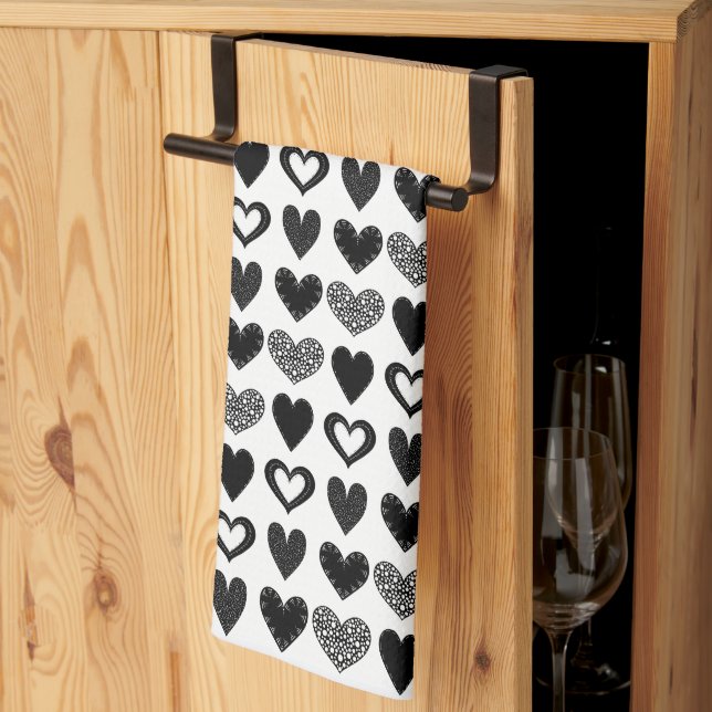 Paño De Cocina Mucho Amor (Pliegue de tercios)