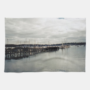 Paño De Cocina Muelle de barcos
