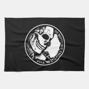 Paño De Cocina Muerte negra 777 - Libertad