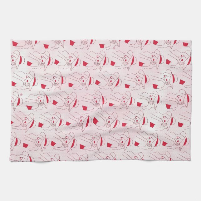 Paño De Cocina Mujer (Horizontal)