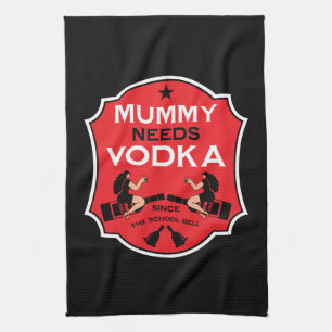 Paño De Cocina Mummy Needs Vodka