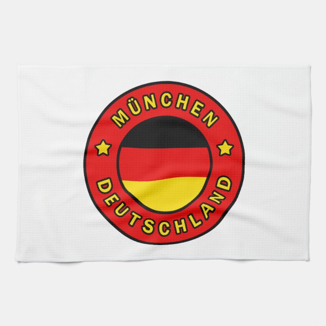 Paño De Cocina München Deutschland (Horizontal)