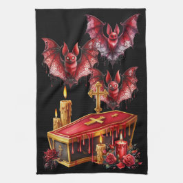 Paño De Cocina Murciélagos Vampiros