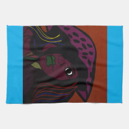 Paño De Cocina Mushroom Girl Kitchen Towel