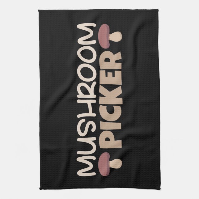 Paño De Cocina Mushroom Hunter Mushroom Picker (Vertical)