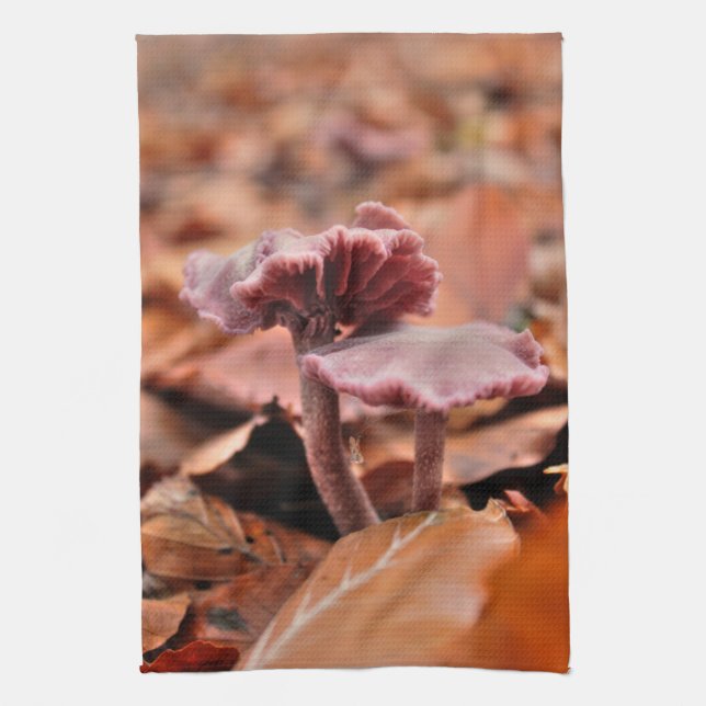 Paño De Cocina Mushroom púrpura (Vertical)