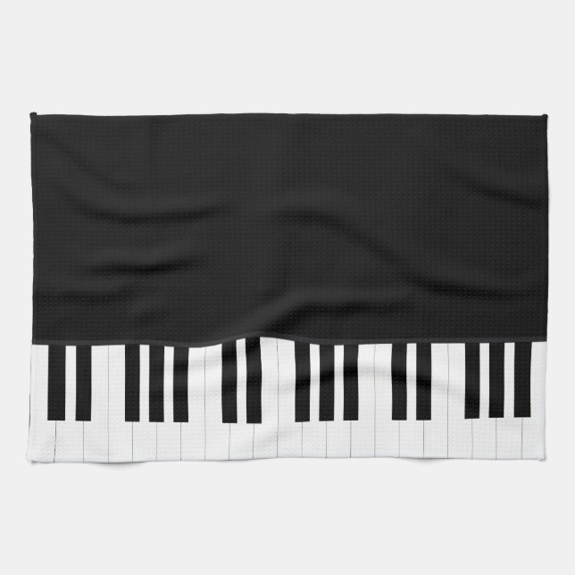 PAÑO DE COCINA MÚSICA DEL PIANO (Horizontal)