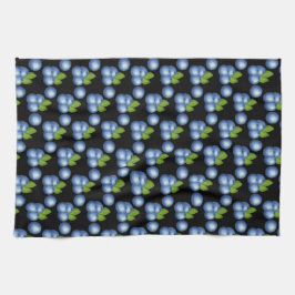 Paño De Cocina Muy dulces Blueberries de verano