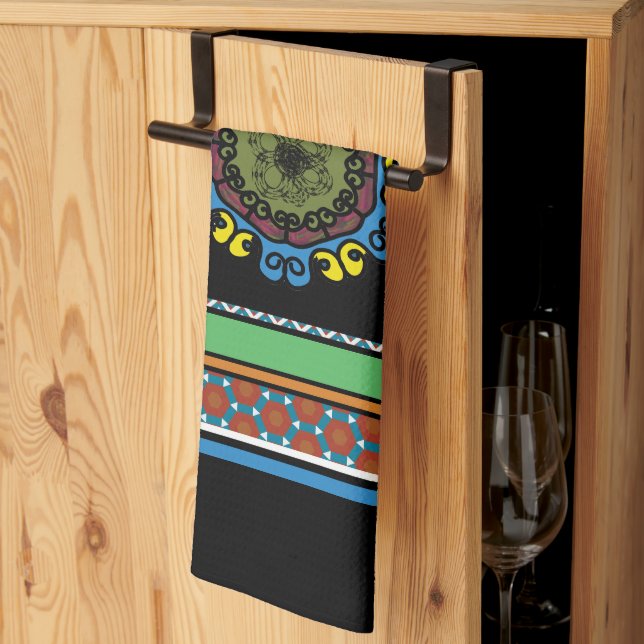 Paño De Cocina MVB Diseño del Orgullo Mexicano 1 (Pliegue de tercios)