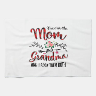 Paño De Cocina Nacimiento De Madre Y Abuela