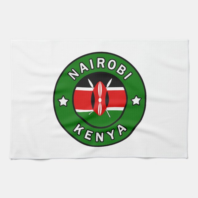 Paño De Cocina Nairobi Kenya (Horizontal)