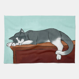 Paño De Cocina Nap Kitty