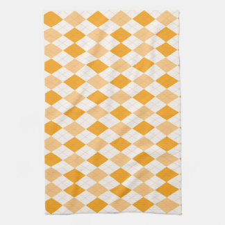Paño De Cocina Naranja Argyle