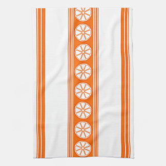 Paño De Cocina Naranja Luxury Jacquard Stripes