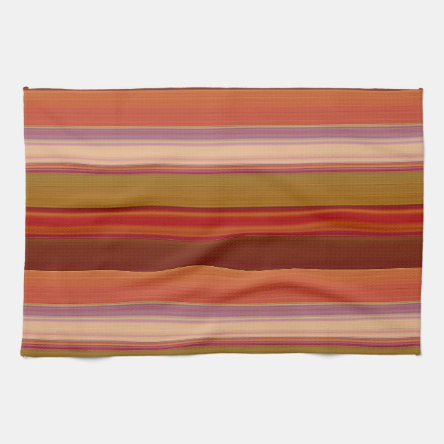 Paño De Cocina Naranja Quemada (Horizontal)