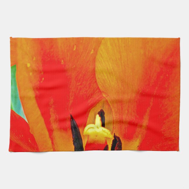 Paño De Cocina Naranja Tulip (Horizontal)