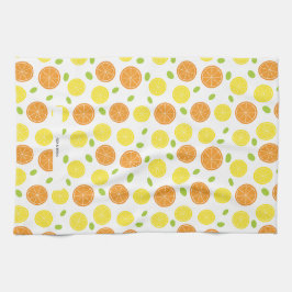 Paño De Cocina Naranjas Lemons y uvas Fruta personalizada