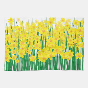 Paño De Cocina Narcisos