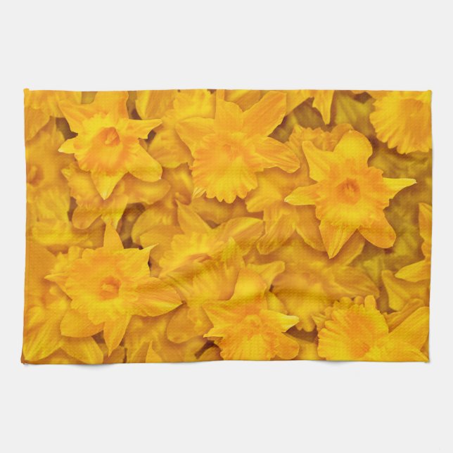 Paño De Cocina Narcissus Flowers (Horizontal)