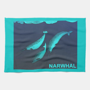 Paño De Cocina Narwhal