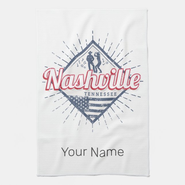 Paño De Cocina Nashville City Tennessee Estados Unidos (Vertical)