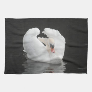 Paño De Cocina Natación en el río Swan de Placemat