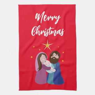 Paño De Cocina Natividad de los navidades
