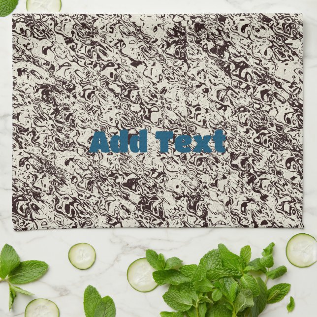 Paño De Cocina Naturaleza Aspecto Resumen (Doblado)