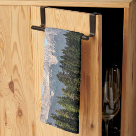 Paño De Cocina Naturaleza canadiense, montaña pirámide