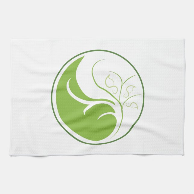 Paño De Cocina Naturaleza Yin Yang (Horizontal)
