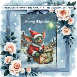 Paño De Cocina Naughty List Delivery: The Goblin Clause Chronicle