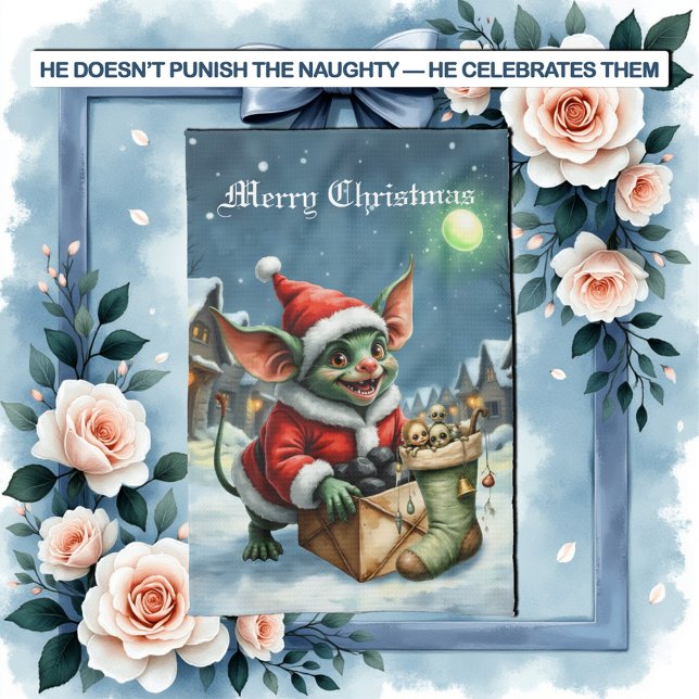 Paño De Cocina Naughty List Delivery: The Goblin Clause Chronicle (Subido por el creador)