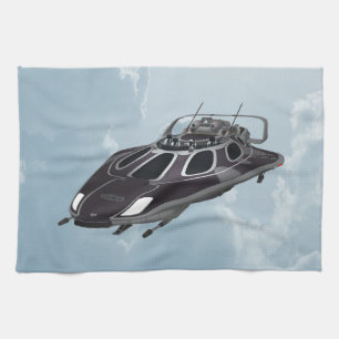 Paño De Cocina Nave espacial