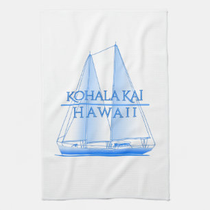 Paño De Cocina Navegador náutico costero Kohala Kai