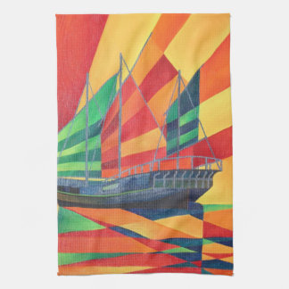 Paño De Cocina Navegar fuera del barco basura