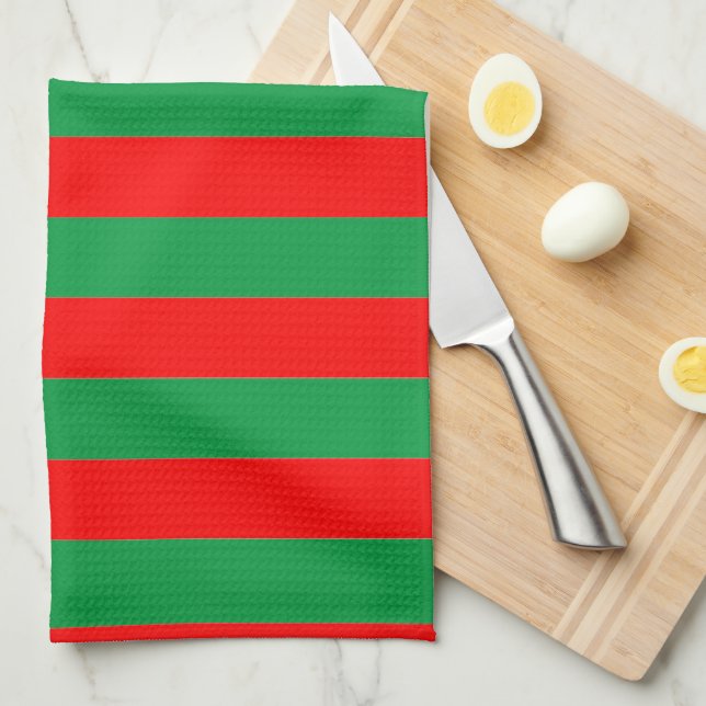 Paño De Cocina Navidad (Doblado Cuarto)
