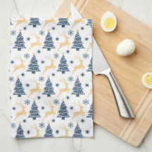 NAVIDAD AZUL ÁRBOLES Y REINO DE VACACIONES AMARILL