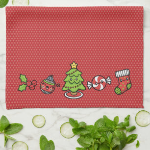 Paño De Cocina Navidad Bonita