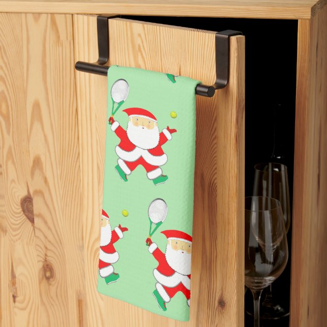 Paño De Cocina Navidad Creativa de Tenis (Pliegue de tercios)