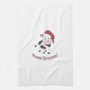 Paño De Cocina ¡Navidad de Mooey!