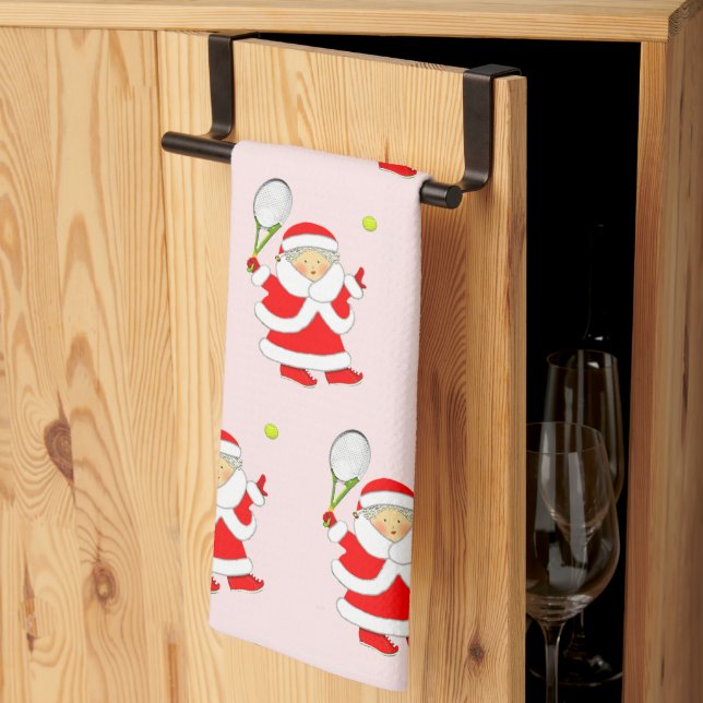 Paño De Cocina Navidad de tenis (Pliegue de tercios)