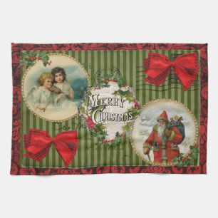 Paño De Cocina Navidad pasado de moda
