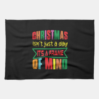 Paño De Cocina Navidad y regalo de Navidad no es sólo un día