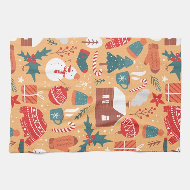 Paño De Cocina Navidades (Horizontal)