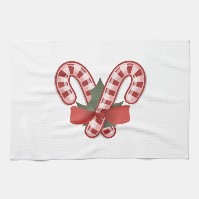 Paño De Cocina Navidades Candies (Horizontal)