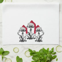 Navidades Caroling Cats Joyous Fun