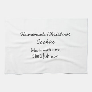 Paño De Cocina Navidades caseros galletas hechas con amor añaden